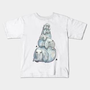 Elephant Totem Kids T-Shirt